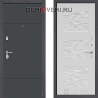 Лабиринт ART графит 06 Белое дерево