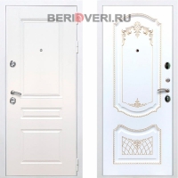 REX Премиум H ФЛ-317 Белый / Белый патина золото